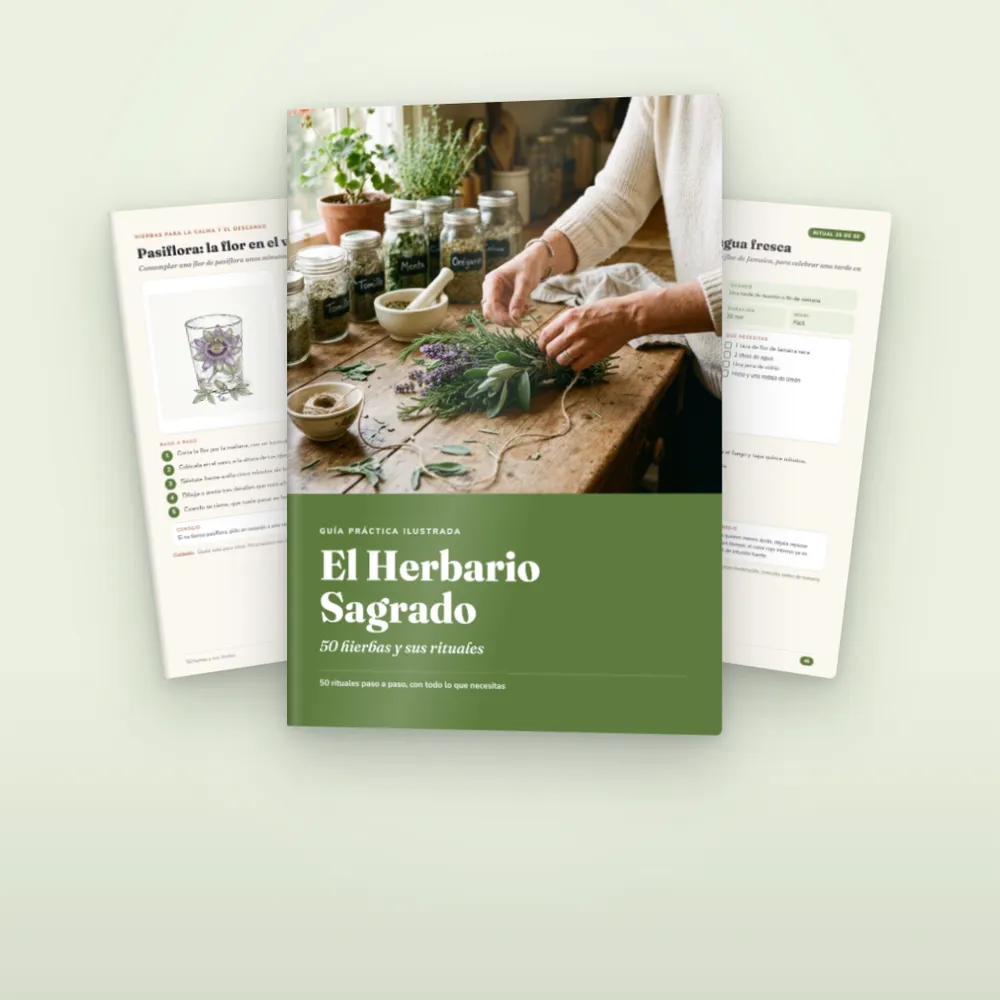 Tapa de El Herbario Sagrado: 50 hierbas y sus rituales