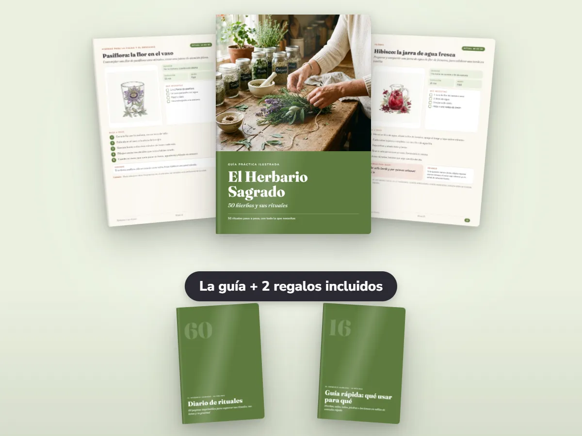 El Herbario Sagrado: la guía de 50 hierbas y los 2 regalos
